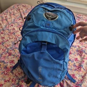 OSPREY Manta 28 Liter Backpack S/M rain Cover Gorpcore Blue